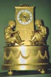 Mantel Clock- Gilt bronze, Louis XVI style. French, late 18th century.